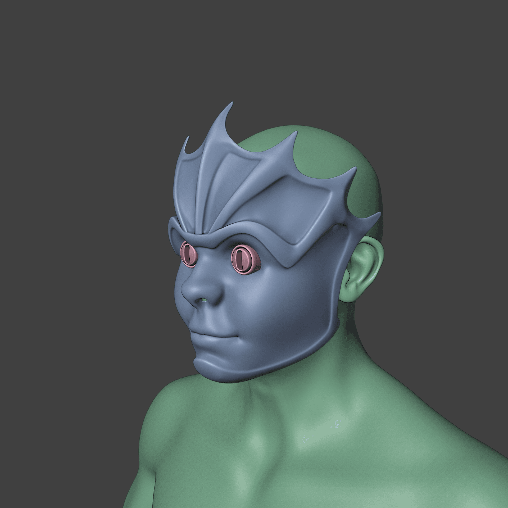 DEVILFOIL/MERREGON MASK BALDURS GATE 3 3d model