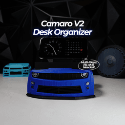 Camaro Desk Organizer V2 3d model