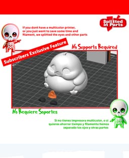 Tubby Duck 3d model