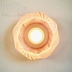 DRAPED ELEGANCE | Wall Lamp 3d model