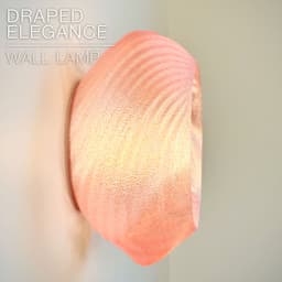 DRAPED ELEGANCE | Wall Lamp 3d model
