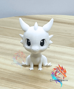 Charming mini dragon 3 / 3mf included 3d model