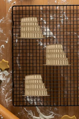Coliseum Cookie Cutter, Biscuit Cutter 3d model