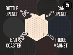 SnapBar - Modular Coaster System 3d model