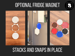 SnapBar - Modular Coaster System 3d model