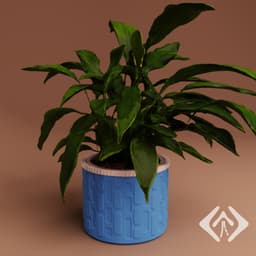 A modern, cylindrical pot cover 3d model