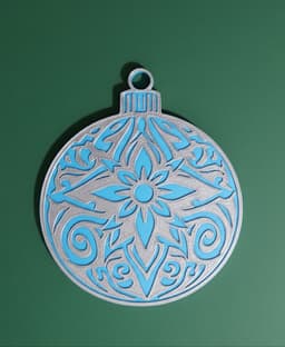 Christmas Tree Ornament 3d model