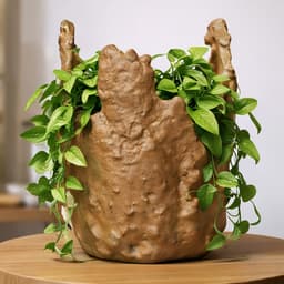 UNIQUE SCULPTURAL ORGANIC PLANTER 3d model