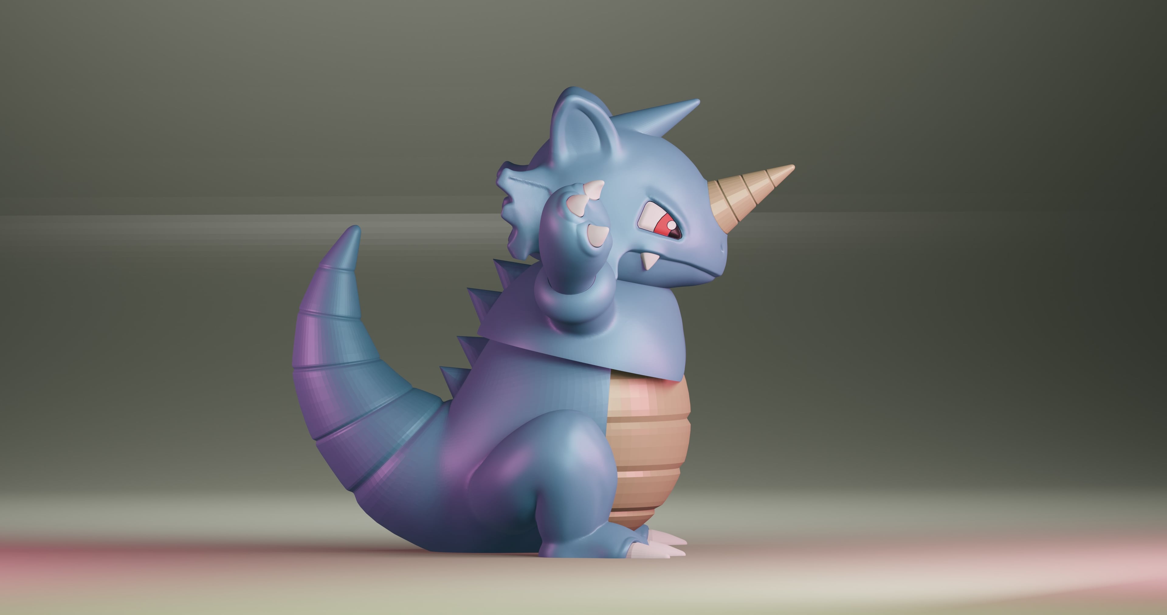 Rhydon By Colors 3d model
