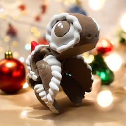 Gingerbread Turtle 3d model