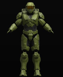 Master Chief Halo Armor 3d model
