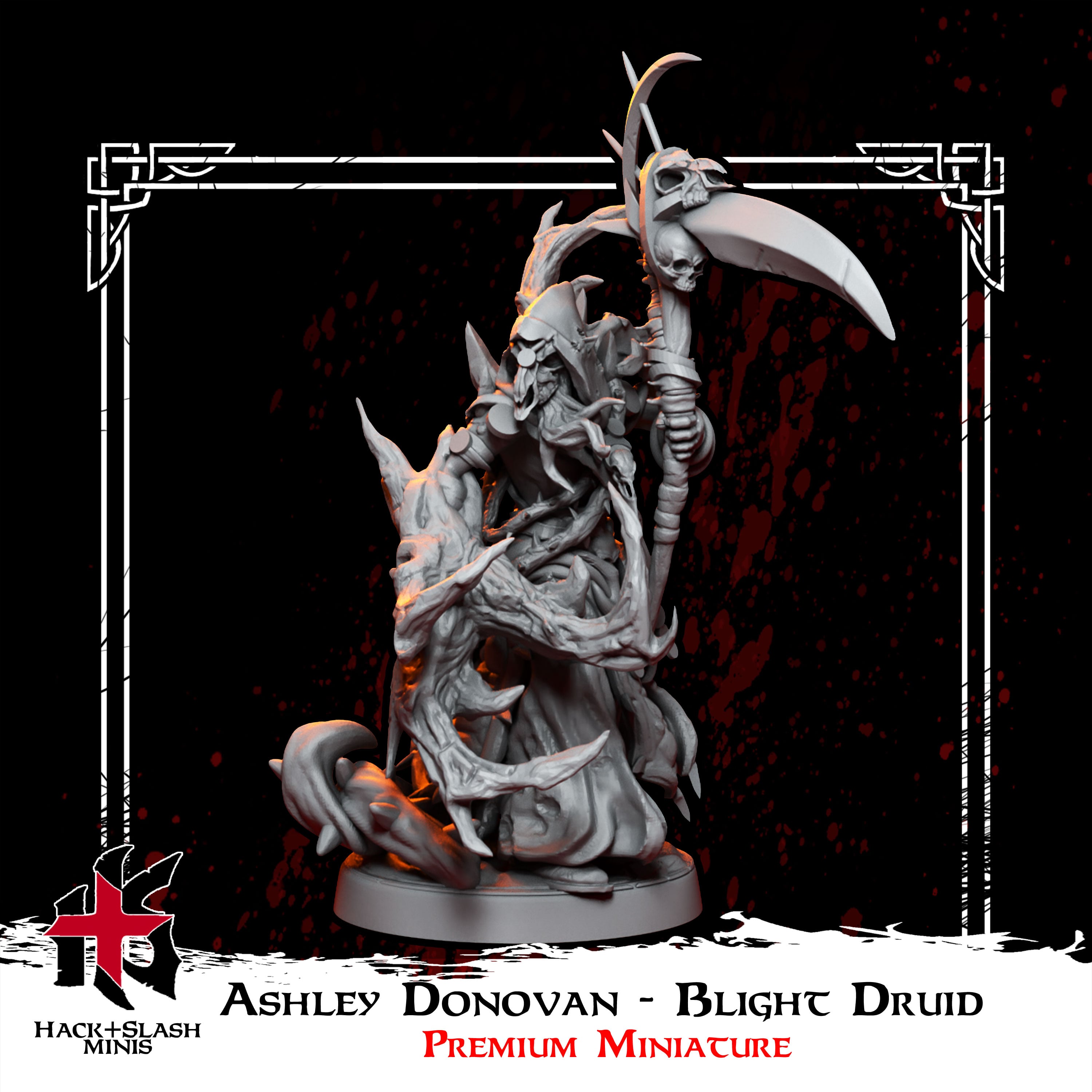 Ashley_Donovan-Half-Elf_Blight_Druid 3d model