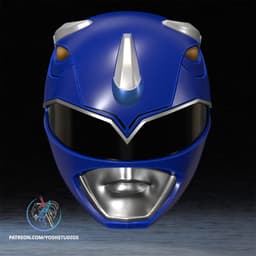 OG Blue Helmet 3D Printer STL File 3d model