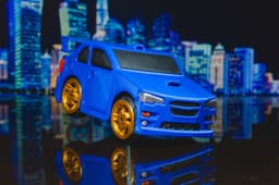 Rally Car - Print in place 3d model