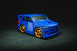Rally Car - Print in place 3d model