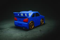 Rally Car - Print in place 3d model