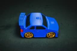 Rally Car - Print in place 3d model