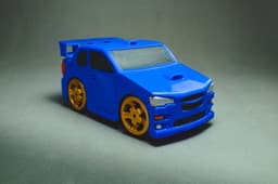 Rally Car - Print in place 3d model