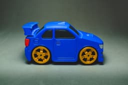 Rally Car - Print in place 3d model
