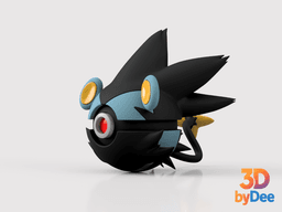 Luxray Pokeball 3d model