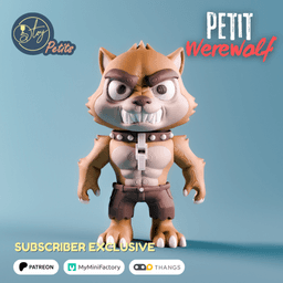 Petit Werewolf 3d model