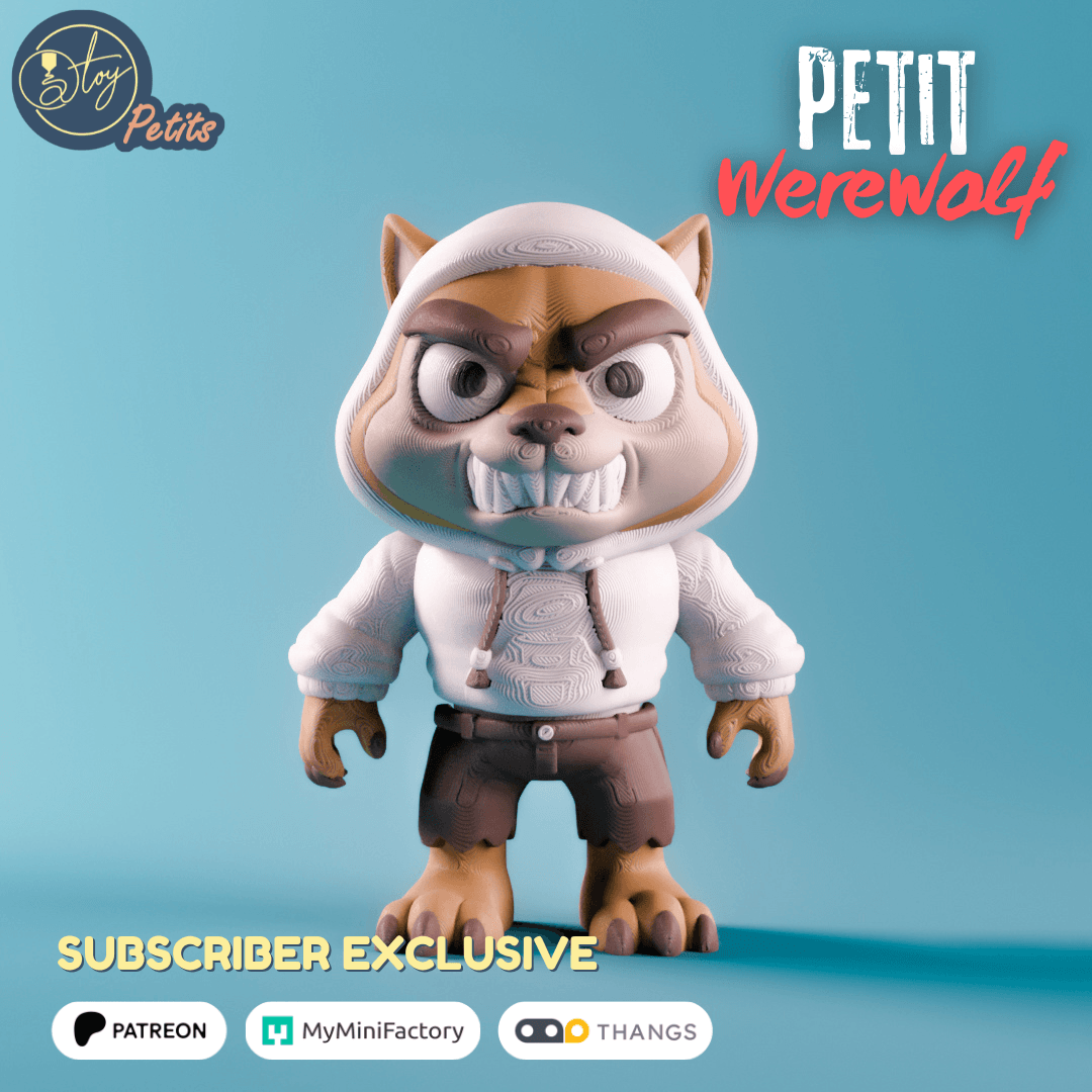 Petit Werewolf 3d model