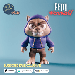 Petit Werewolf 3d model