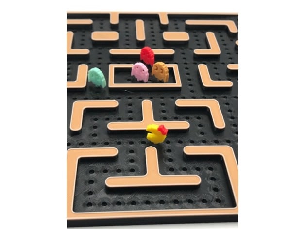 MsPacMan Board game Third level 3d model
