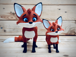 Red Fox 3d model