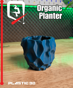 Organic Planter 3d model