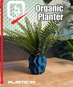 Organic Planter 3d model