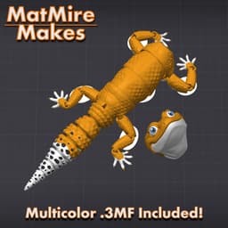 Leopard Gecko - Articulated Figure 3d model