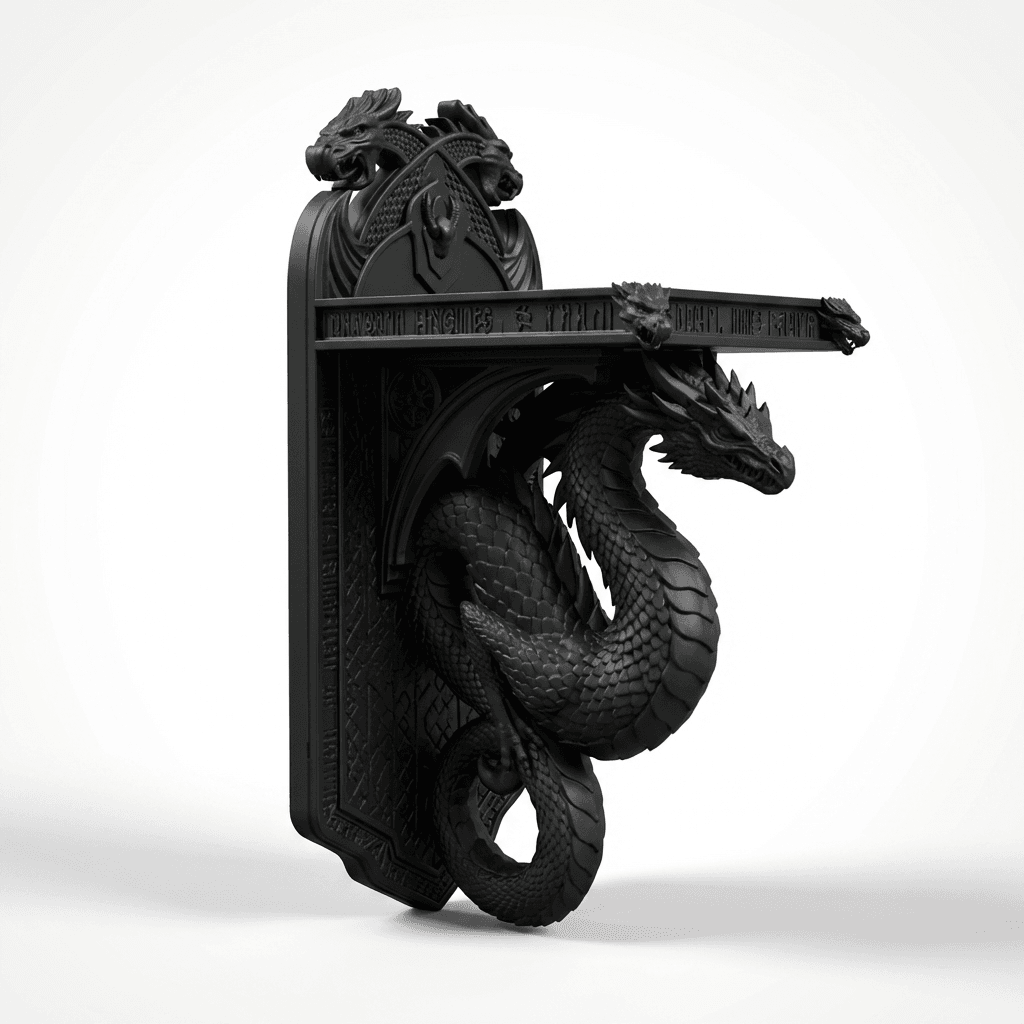 dragoncrest shield 3d model