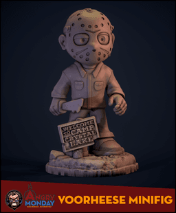 Voorhees Minifig 3d model