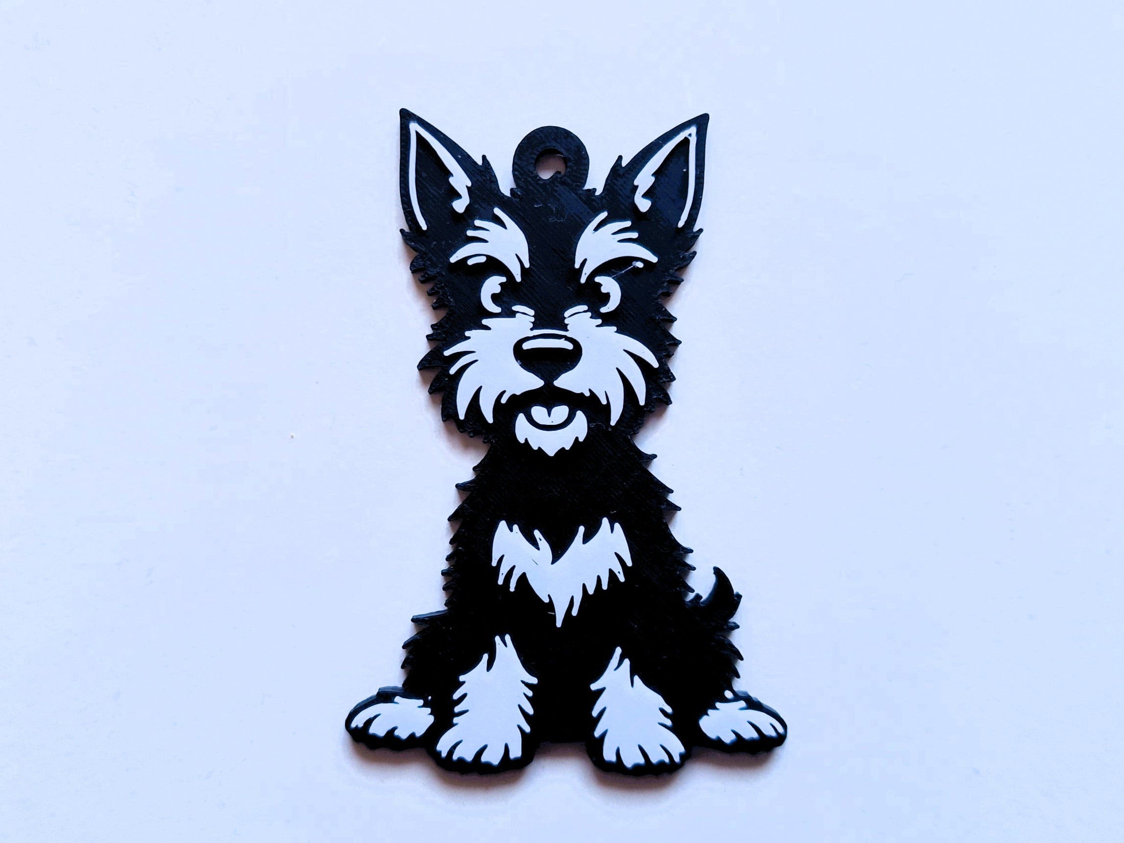 Dog keychain 25 3d model