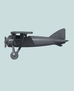 1:144 Morane-Saulnier Type AI (MoS.29) 3d model