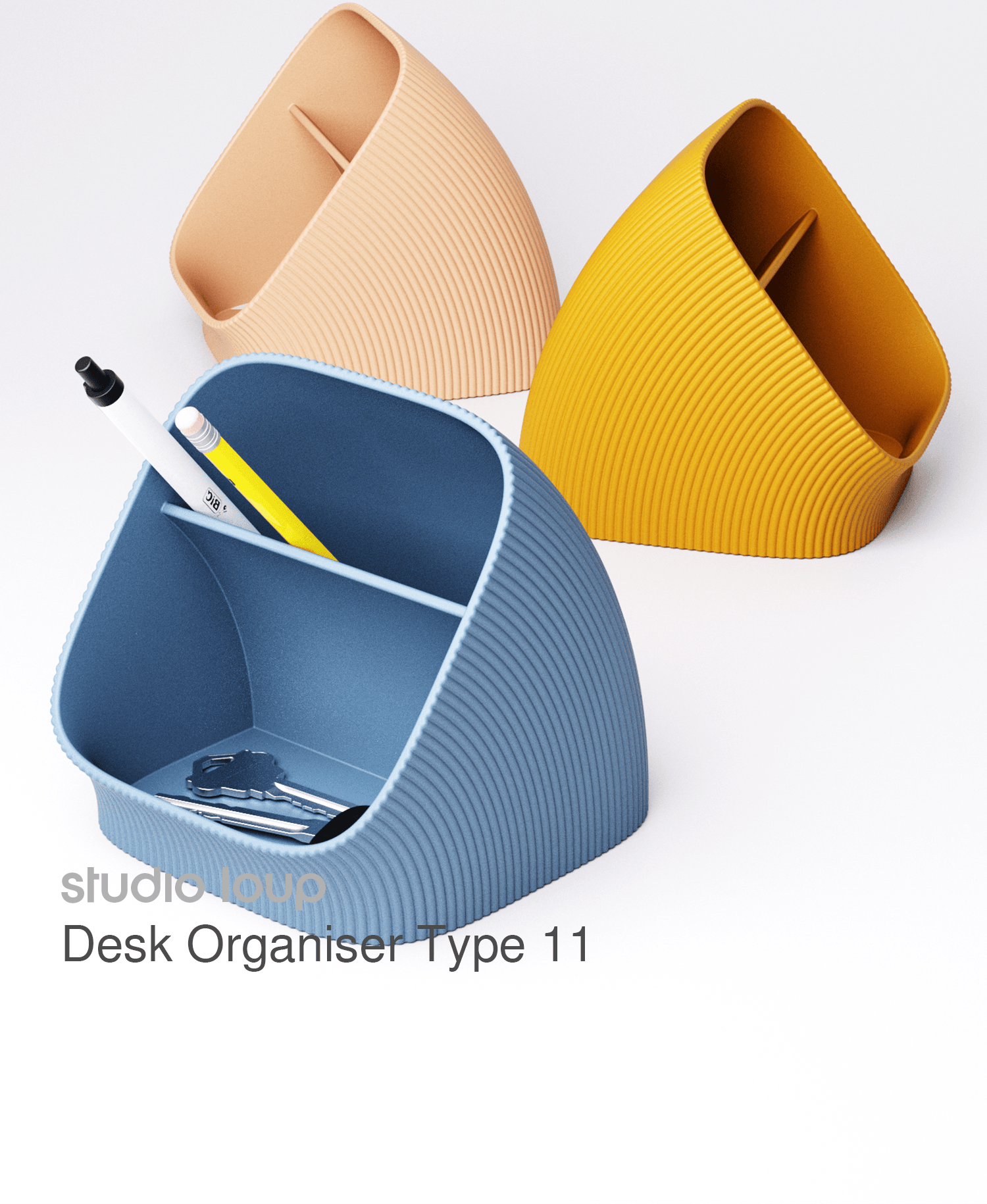 Desk Organiser Type 11 3d model