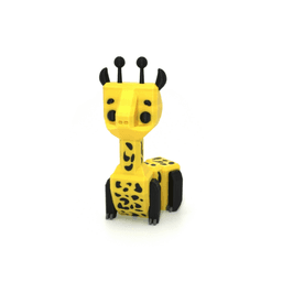Cute Giraffe (Articulated) 3d model