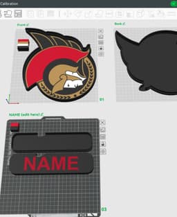 Ottawa Senators Sign – LED Strip Compatible 3d model