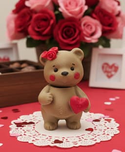 Articulated Love Bear 3d model