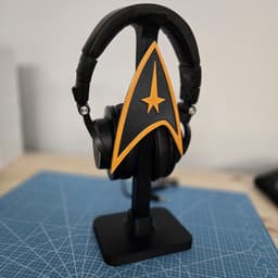 Headset Stand Star Trek 3d model