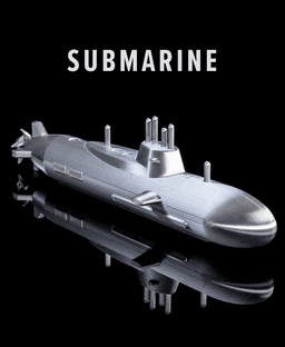 Submarine 3d model