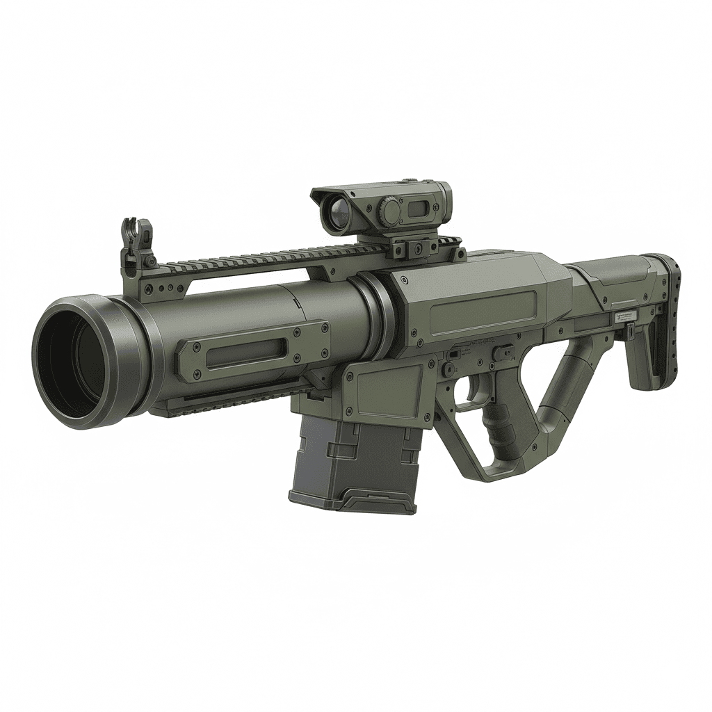 Gun Military Armament M10 Tactical SMG 3d model