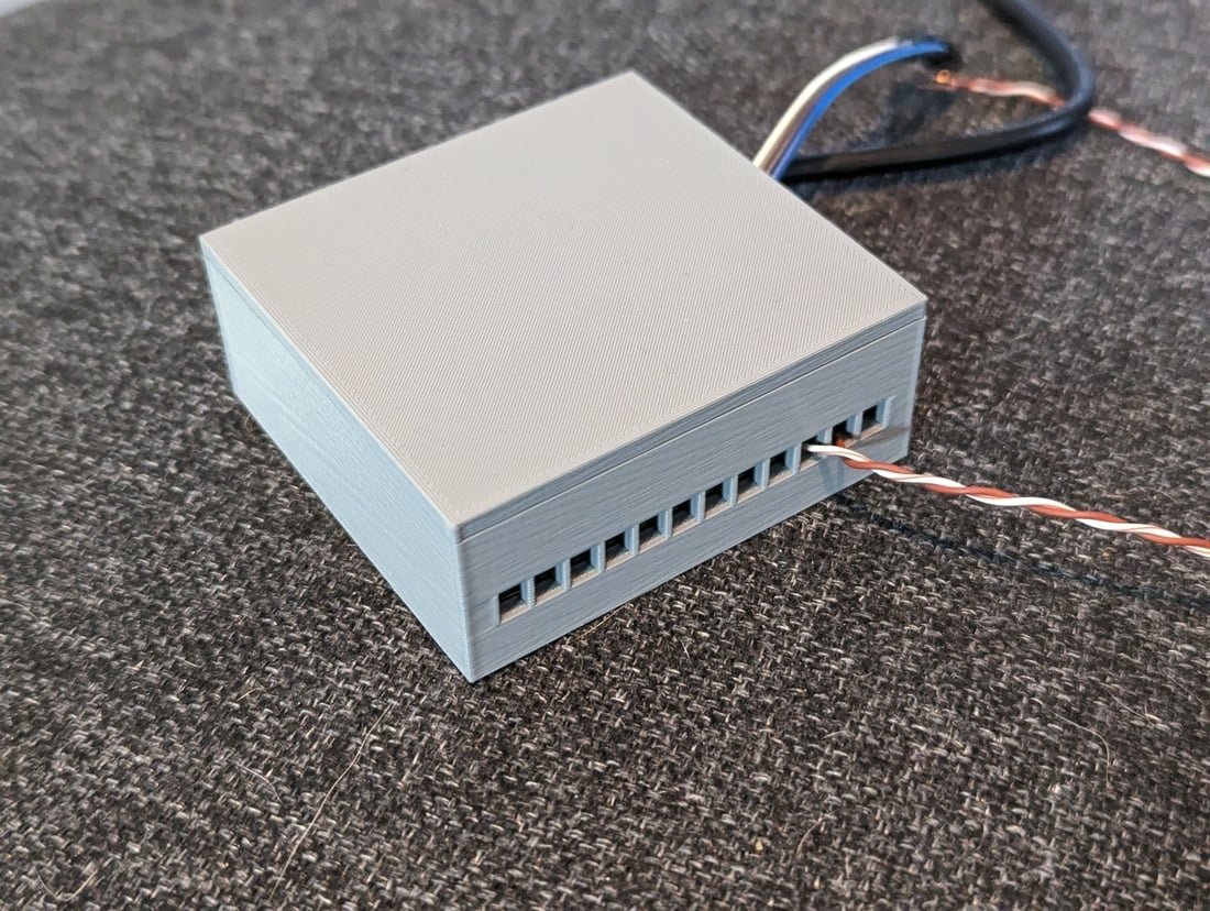 Quad Relay Enclosure 3d model
