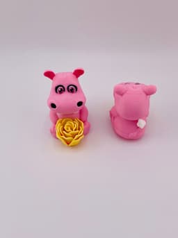 Mother's Day Roseables Hippo 3d model