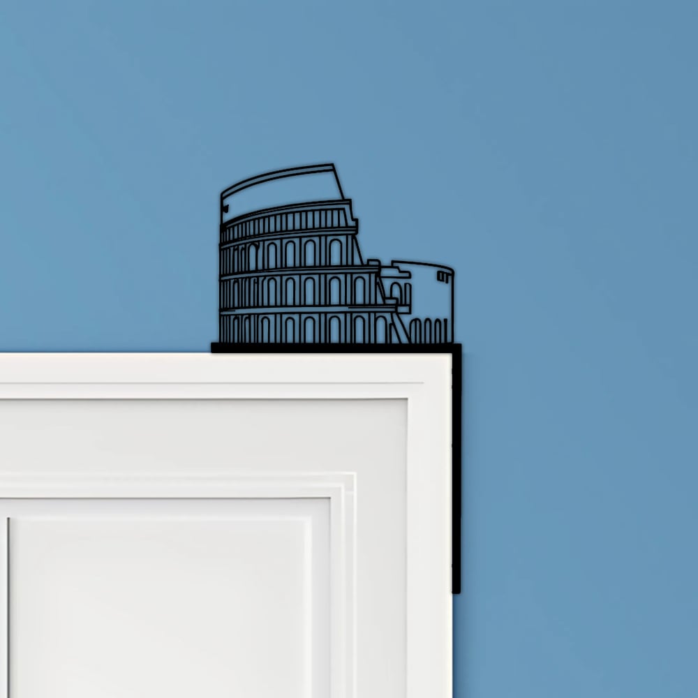 Colosseum Door Corner Decor 3d model