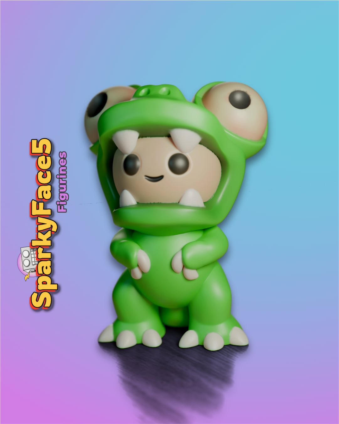 Dino-Kid Dressups 3d model