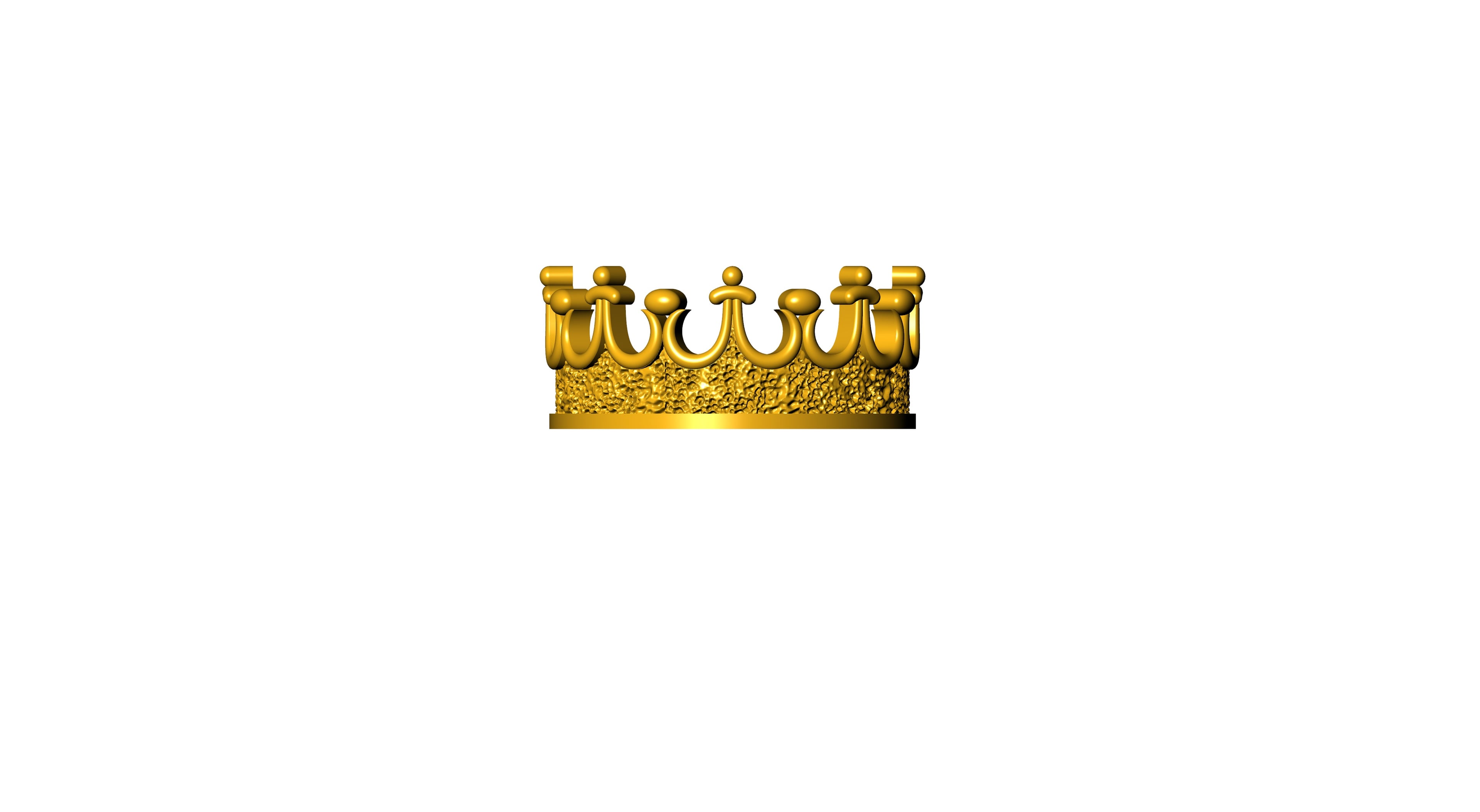 CROWN RING 3d model