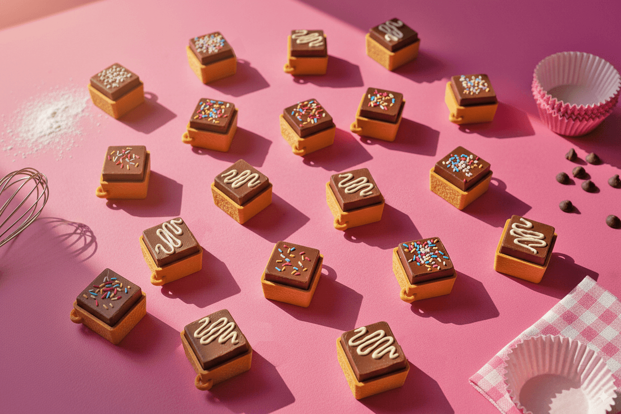 Chocolate Fudge Fidget Clicker 3d model