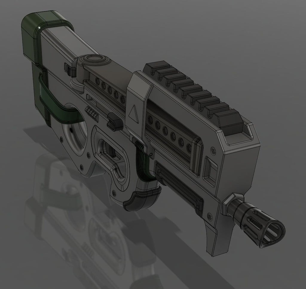 Fortnite P90 3d model